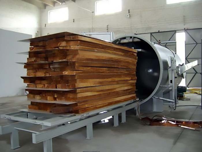 Lò sấy gỗ thường xuyên sử dụng nhiệt độ cao